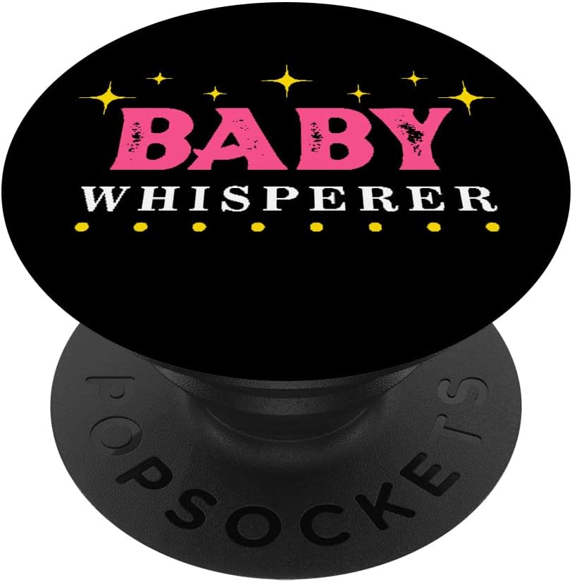 Baby Whisperer Doula Naissance Worker PopSockets PopGrip Interchangeable