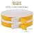 Foam Weather Stripping- 2 Rolls, 1/2 Inch Wide X 1/16 Inch Thick Total 26 Feet Long, White Window Seal Door Frame Insulation Closed Cell High Density Adhesive Foam Tape (13ft x 2 Rolls)
