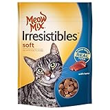 Meow Mix Irresistible Soft Cat Treats with Real Tuna, 3 oz