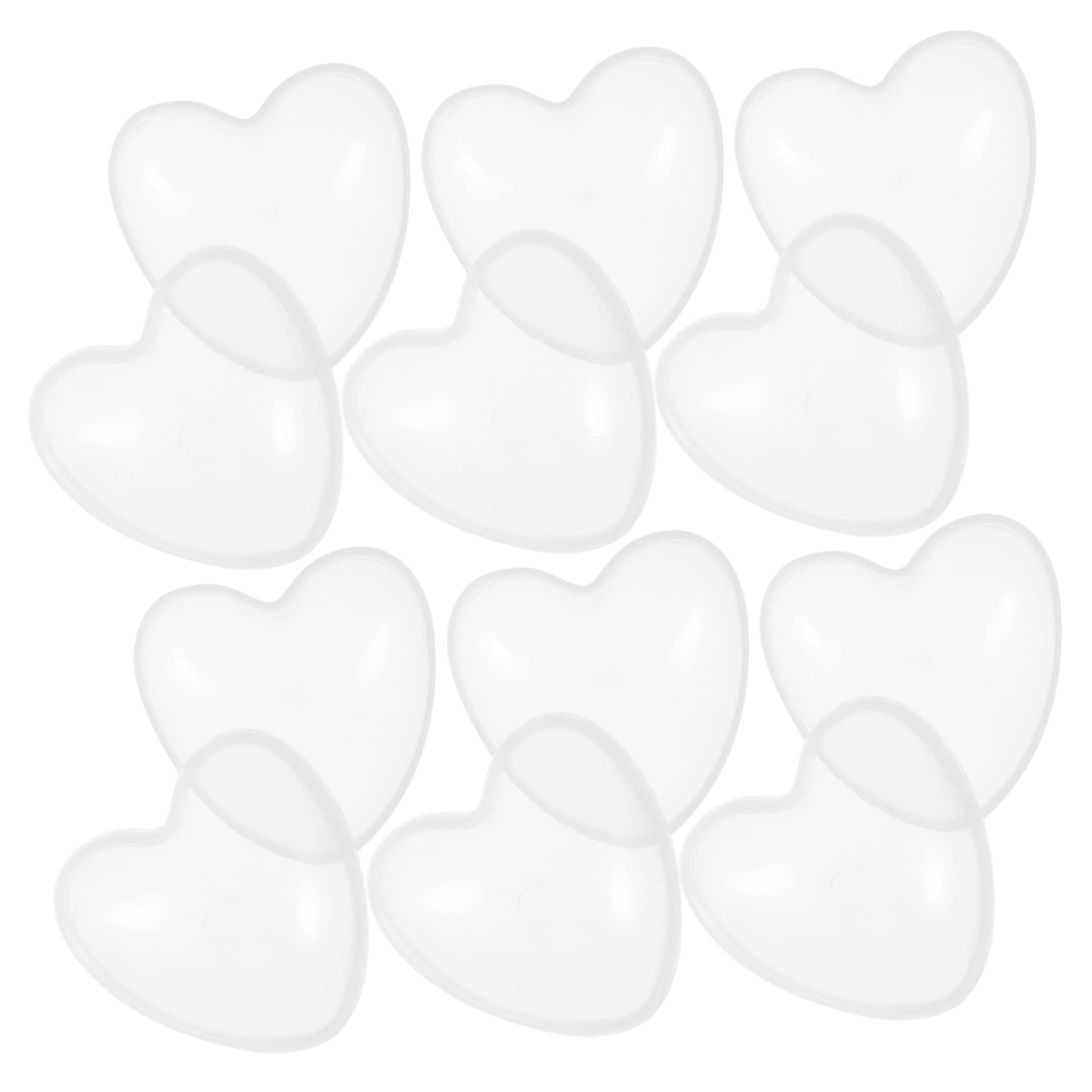 BESTonZON Heart Shaped Storage Box Fillable Balls Easter Egg Candy Storage Vending Machine