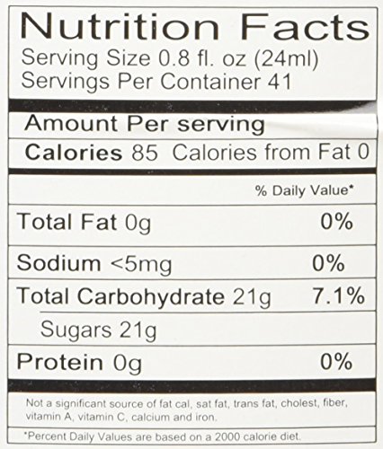 Image of 1883 Cane Sugar Syrup for Drinks, Made in France, 1 Liter Plastic Bottle