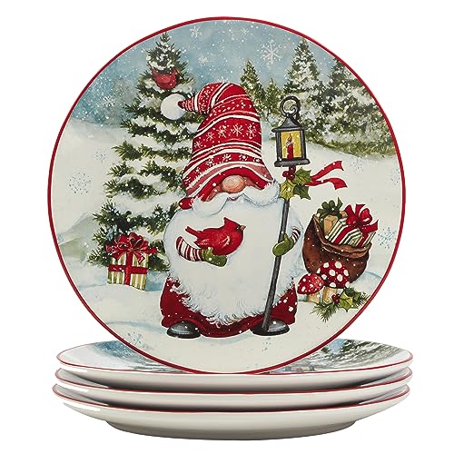 Certified-International-Christmas-Gnomes-16-Piece-Dinnerware-Set-Service-for-4-Multicolor Certified International Christmas Gnomes 16 Piece Dinnerware Set Service for 4 Multicolor