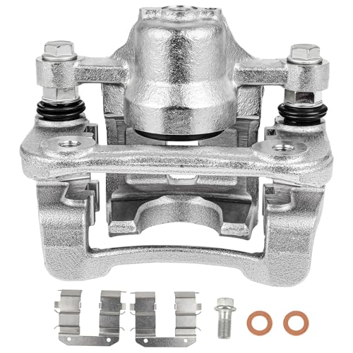 Image of SCITOO 19B6390 Rear Left Disc Brake Caliper Assembly w /Bracket For Hyundai For Tucson 2010-2015,For Kia For Sportage 2011-2016