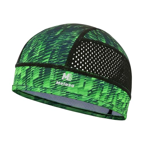 Image of MELASA Cooling Skull Caps Helmet Liner, Lightweight Mesh Under Helmet Cycling Motorcycle Hard Hat Sweat Liner for Men Women