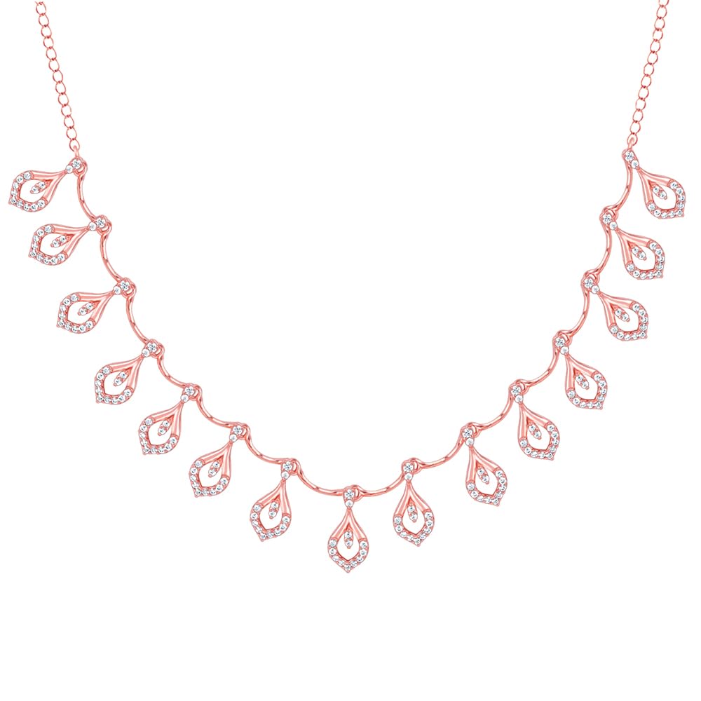 giva 925 Silver Rose Gold Ingrid Necklace| Pendant to Gift Women & Girls | With Certificate of Authenticity and 925 Stamp | 6 Months Warranty-picture-50