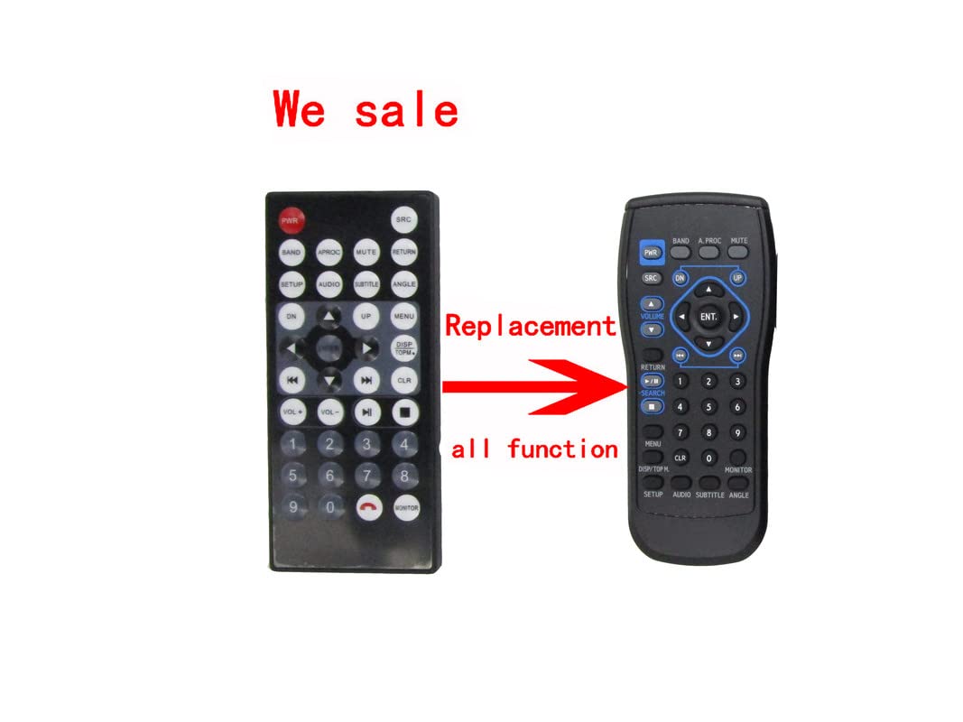 Wireless Remote Control for Alpine IVA-W550E IVA-W502E CDE-170E CDE-170RM CDE-170R CDE-170RR CDE-182R CDE-181RR CDE-181RM CDE-181R CDE-185BT CD Car Stereo System