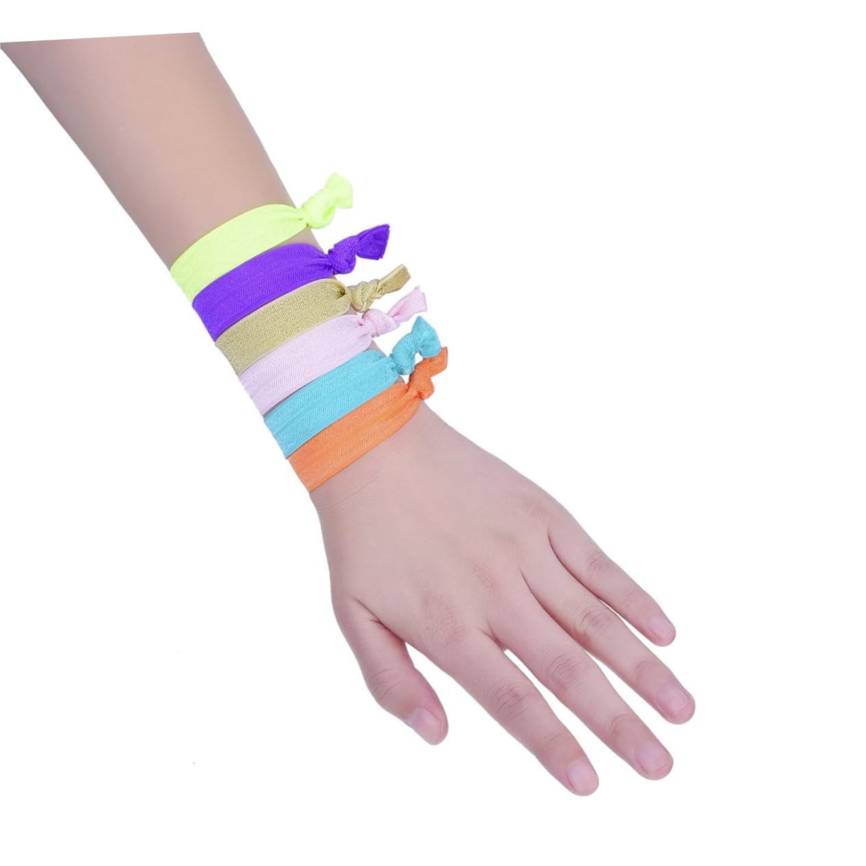 DOITOOL 300piezas Gomas De Pelo Elásticas Para Mujeres y Niñas Coleteros De Para Coletas y Accesorios De Moda Aleatorios