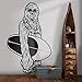 Surf Chubaka Wall Decal Star Wars Art Deco Fatty Mural Star Wars Kids Room Design Chubaka Art Vinyl Decor Sticker A6 42x69cm