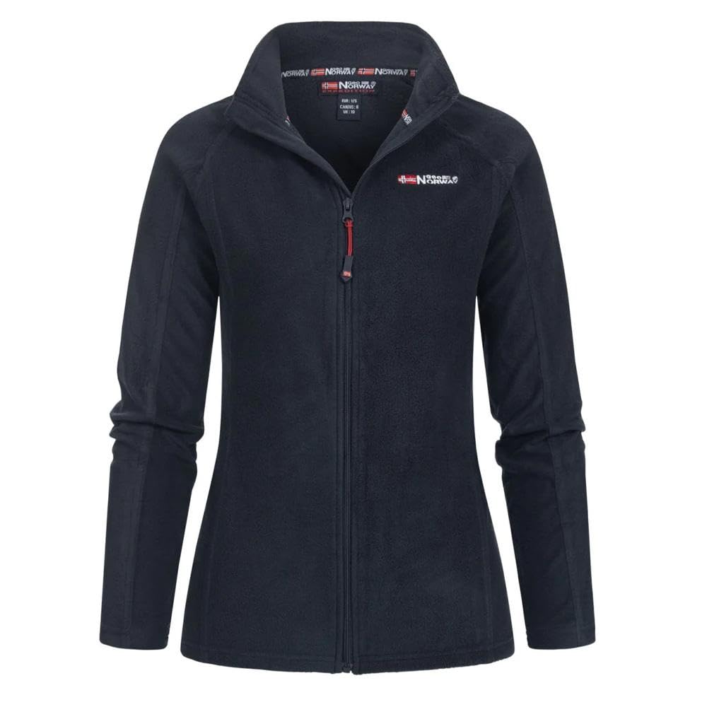 Geographical Norway Women's Marine Navy Fleece Jacket Lady 233, Xl