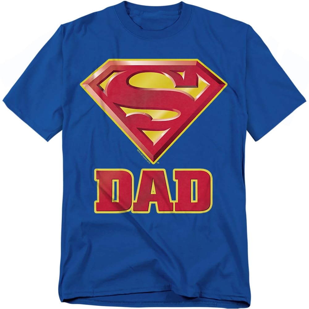 Popfunk Superman Superdad Logo T Shirt