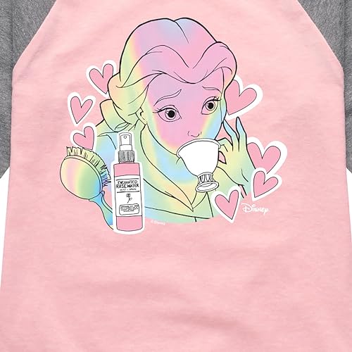 Disney Princess - So It's Time to Be Beautiful - Toddler & Youth Girls Raglan Graphic T-Shirt3