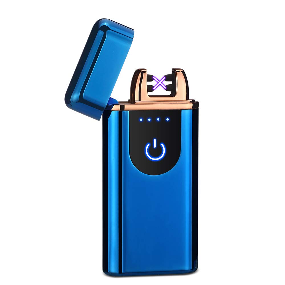 Buy LINGAN USB Lighters Dual Arc Lighter Electronic Rechargeable
