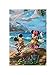 Flagology, Thomas Kinkade Disney Mickey Mouse and Minnie Mouse, Mickey Minnie Hawaii, Outdoor, Garden Flag 12