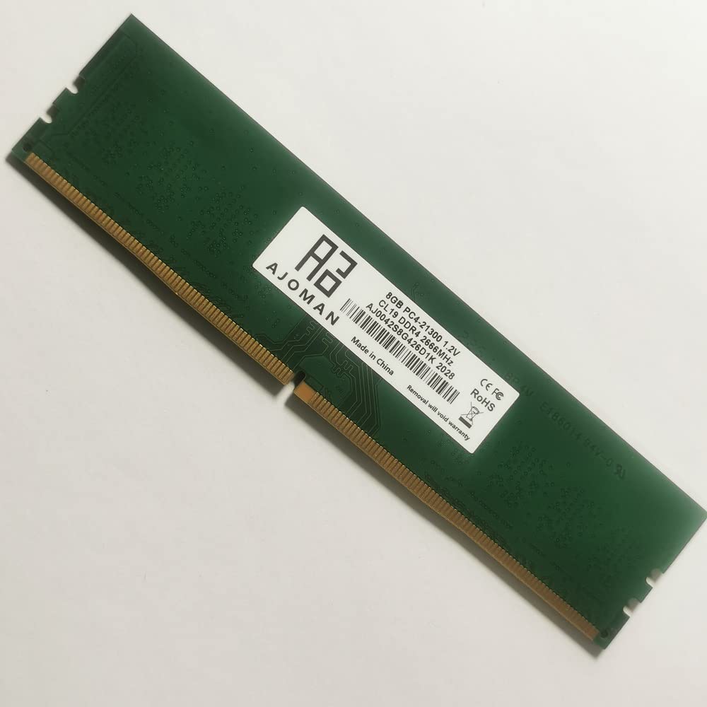 Amazon.in: Buy AJOMAN 8GB DDR4 2666 RAM UDIMM PC4-21300 (PC4-2666V
