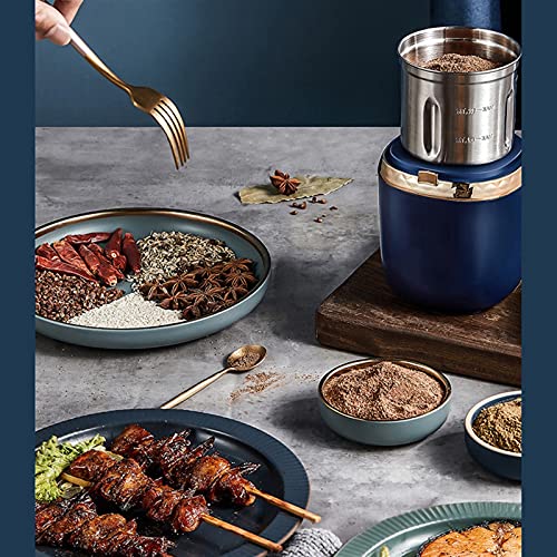 Starfisher Kaffeemühle elektrisch, Getreidemühlen, Gewürzmühle elektrisch, Mühle für Kaffeebohnengewürze und Samen – Bild 5