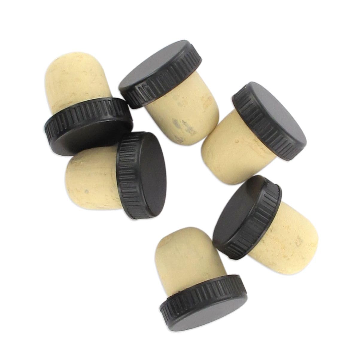 fackelmann 05700 lot de 6 bouchons en