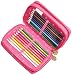 SANTORO GORJUSS Plumier Triple, Monedero Unisex Infantil, Rosa (Rosa), 7x13x21 cm (W...