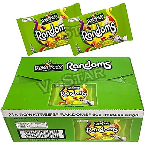ROWNTREE'S Randoms Sweets Bag 50g Cover