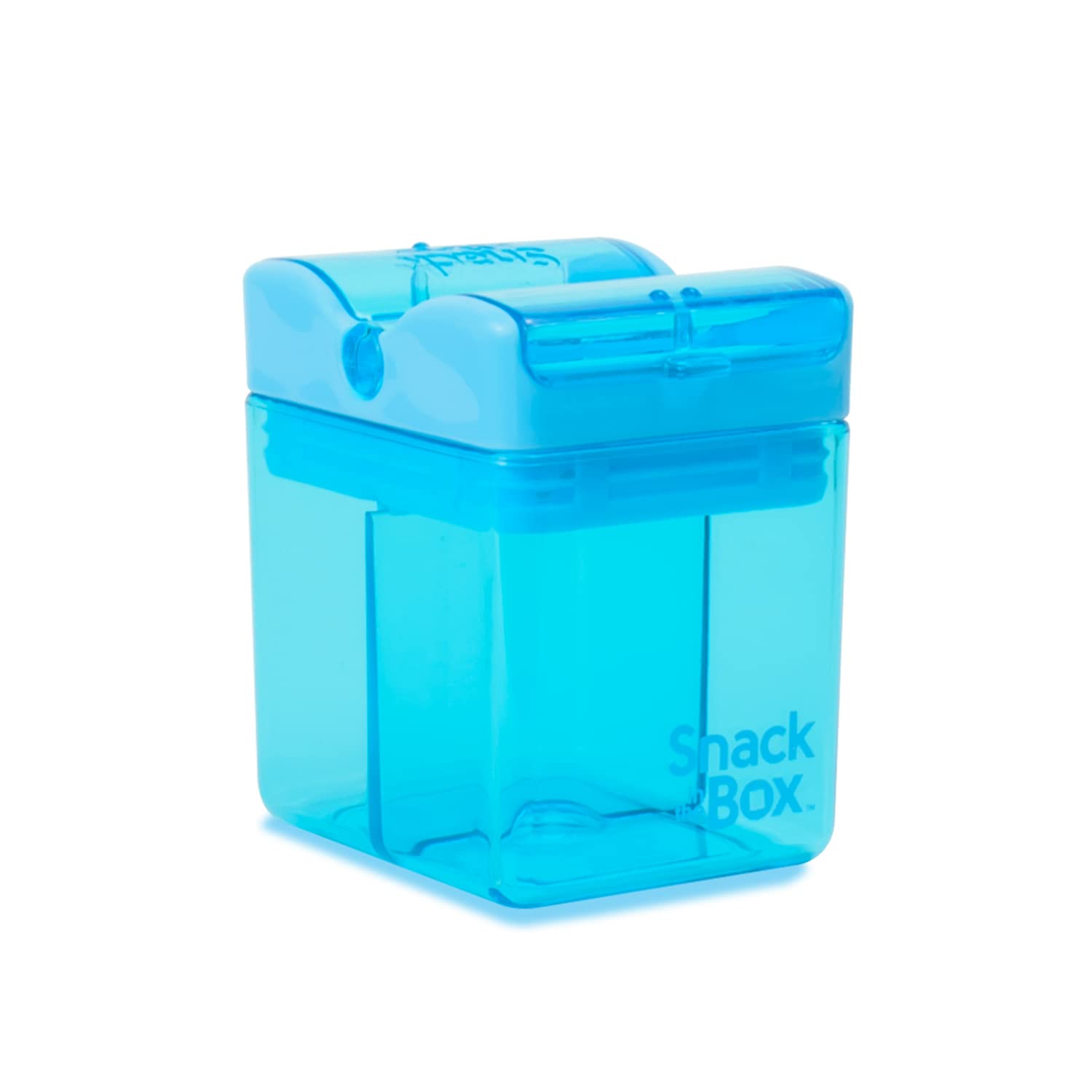 Precidio Design 1001BL Snack in the Box NEW Little Finger-Friendly Eco-Friendly Reusable Snack Box Container (Blue)-image-23