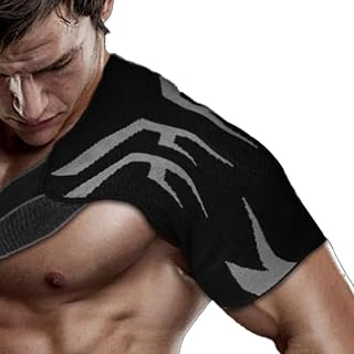 Anaconda Shoulder Brace for Men, Shoulder Brace for Women Torn Rotator Cuff Pain Relief, Compression Sleeve for Strains Dislocation Prevention, Fits Both Left and Right Arms