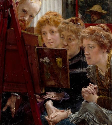Cuadro il Gruppo Famiglia Lawrence Alma Tadema para vestir paredes vacías de salón