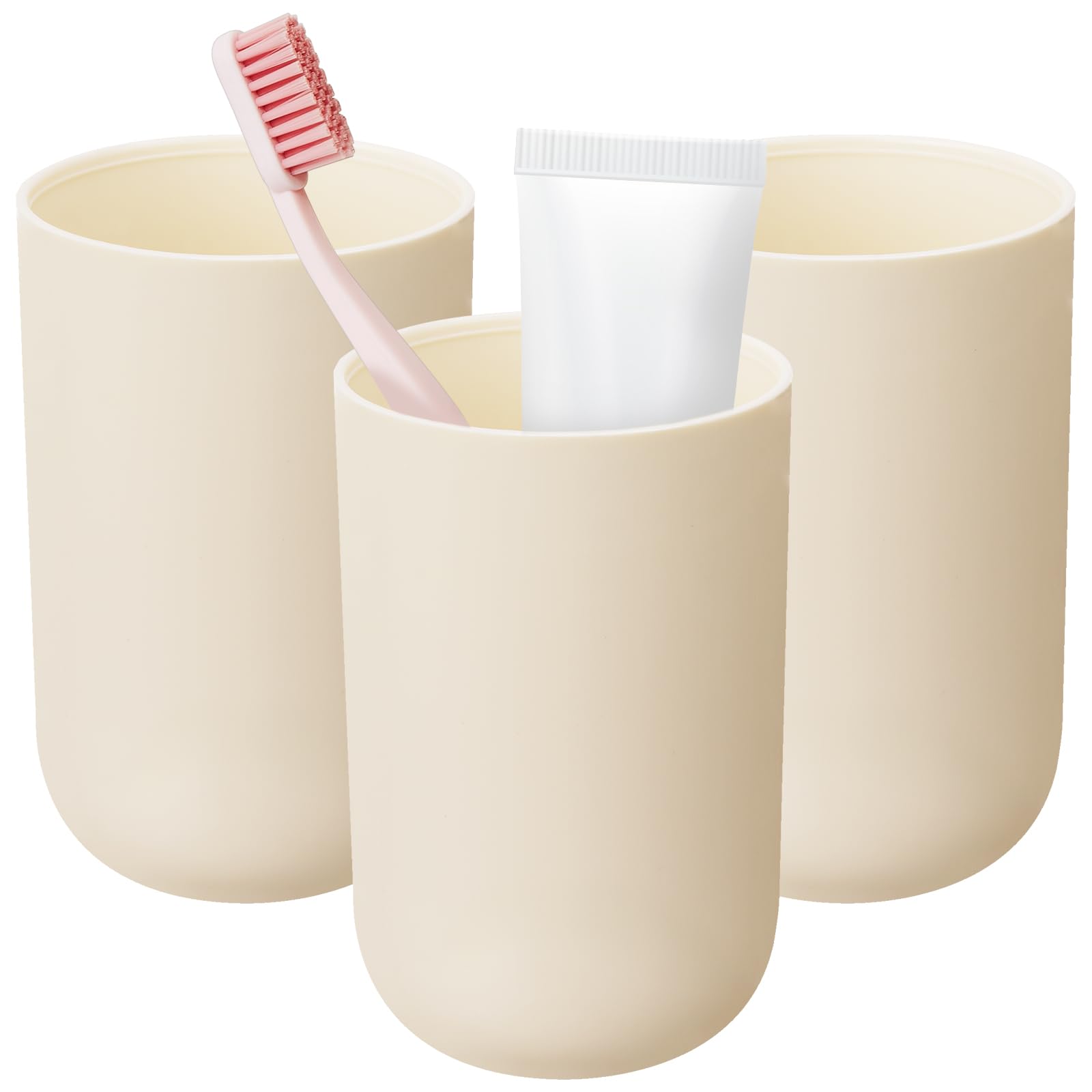 Bonnet pour brosse à dents étui protection blanc lot de 3 NiHome universel