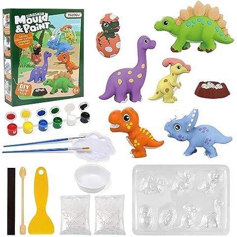 LinStyle Kit de Dinosaures à Colorier Cover