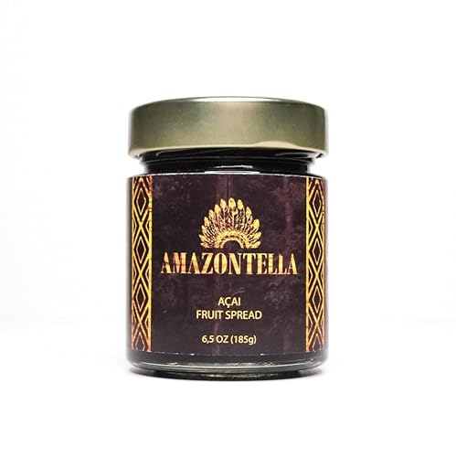 Superalimento Acai SuperFruit Spread de 6 onzas, rico en antioxidantes, minerales, alternativa de mermelada de fresa, vegano, sin conservantes, 30% disponible en Yaxa Costa Rica