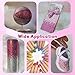 20000Pcs Pink Rhinestones for Bedazzling with 3Pcs B7000 Jewelry Glue, Resin Rhinestones for Crafting Crafts，Bedazzler Kit Flatback Gems for Clothing Shoes Tumblers Nail Art