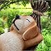 Garden Resin Decoration Outdoor Hanging Hammock Swing Sleepy Dog Statues Tree Ornaments Figurines for Indoor Outside Stump Lawn Patio Backyard Art