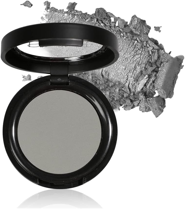 Mysense Single Matte Grey Eyeshadow,Pressed Fine Powder Eyeshadow,High