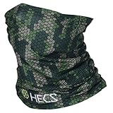 HECS Hunting HECStyle Stealth Screen Multi Rag - Stretch-Fit Neck Gaiter and Face Shield - Hunting Accessories and Gear - Everywhere Green