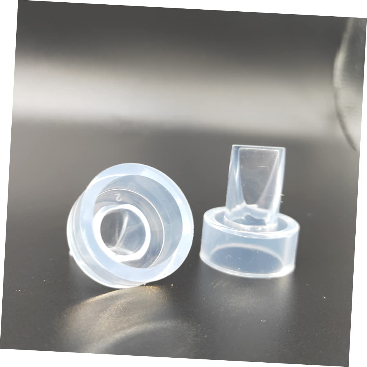 ibasenice 40 Pz Per Tiralatte Valvole Del Bicchiere Di Raccolta Valvole a Becco D'anatra Del Tiralatte Valvola Di Ricambio a Becco D'anatra Manuale Gel Di Silice Prodotto Bambino