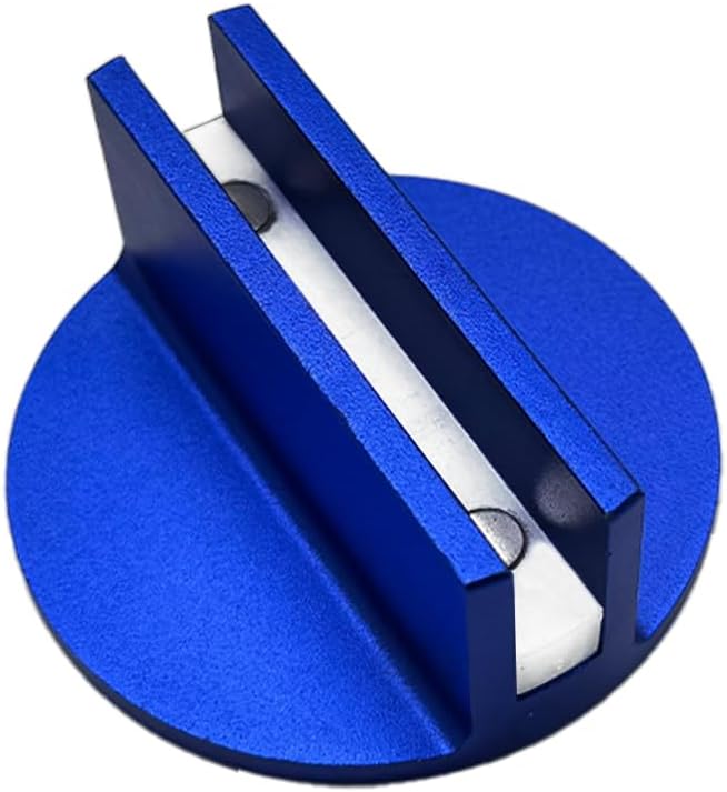 Adaptador de apoio para macaco de piso em alumínio com canaleta azul Generic