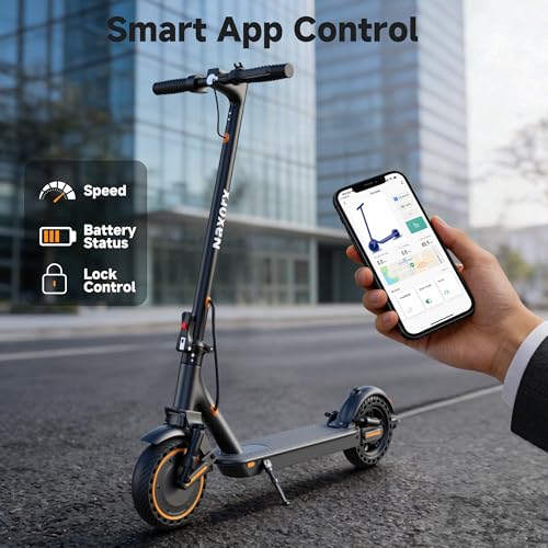 500W Electric Scooter for Adults, Motorized E-Scooter with
