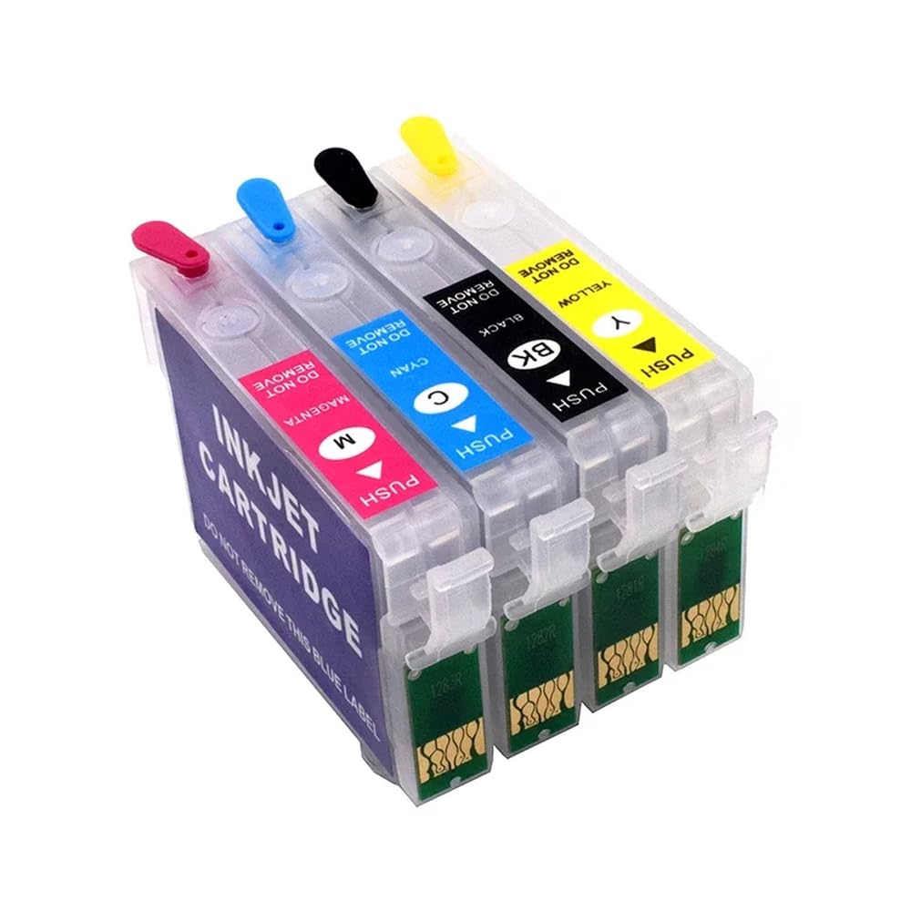 Cartuccia d'inchiostro ricaricabile compatibile con stampanti Stylus S22 SX125 SX130 SX230 SX235W SX420W SX440W SX430W SX425W SX435W SX438 SX445W BX305F