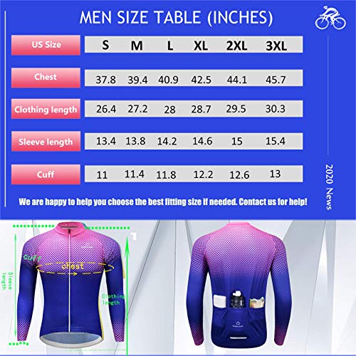 LEADER CYCLING Men's Cycling Jerseys Quick Dry Biking Shirt Summer Short Sleeve