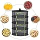 PiliStar 4-Layer Trockennetze Zum Aufhängen, Faltbares Trockennetz, Trockennetz kräuter, Trocknungsnetze, Schichten Mesh Aufhängen Trockennetz for Plants, Vegetables, Herbs, Buds