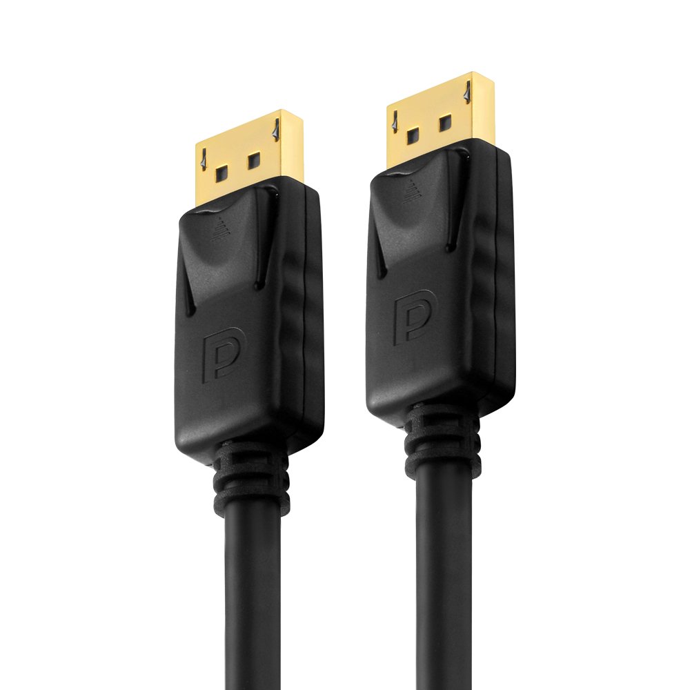 Cavo di collegamento DisplayPort PureLink PI5000-125 (4K UltraHD (2160p), Ethernet), connettore DisplayPort (20 pin) a connettore DisplayPort (20 pin), certificato, 12,5 m, nero