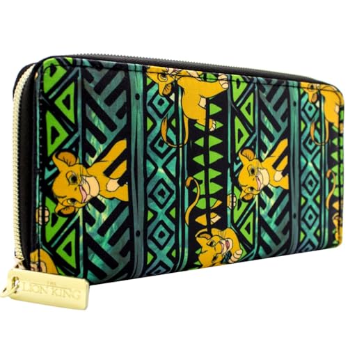 PocketGear Círculo De La Vida Futuro Rey De Los León Cartera Clutch Monedero & Porta-Tarjetas, Verde
