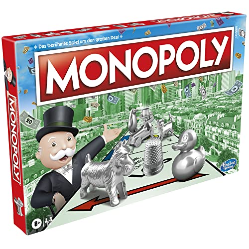 Monopoly Brettspiel, klassisches Familienspiel für Erwachsene und Kinder, 2 bis 6 Spieler, Strategiespiel geeignet ab 8 Jahren… – Ansicht 2