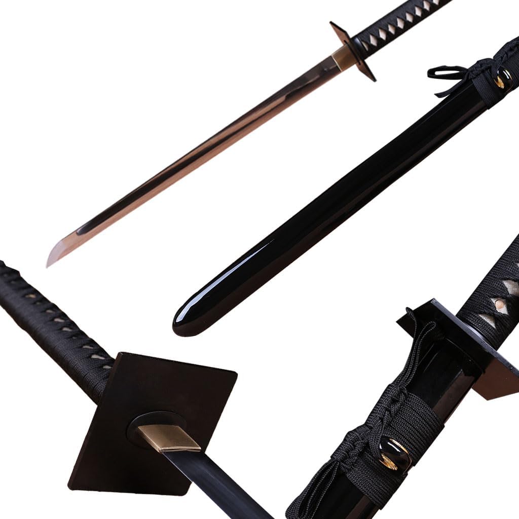 9260 Spring Steel Ninja Katana Sword Japanese Ninjato Full Tang for Practice Collection