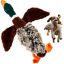 Duck Dog Toy Squeak Toys | Mallard-Shaped | Shaped Pet Toys | Duck Dog Toys for Large Dogs | Mallard Dog Toy | Dog Chew Toys | Stuffed Toys Interactive Animal.