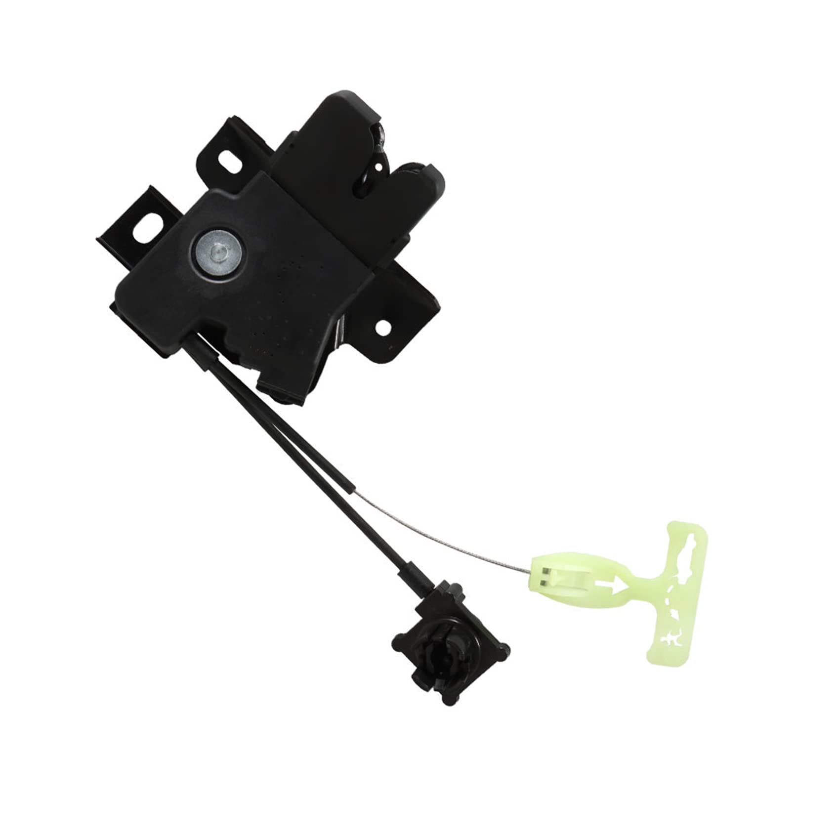 Photo 1 of labwork Rear Tailgate Trunk Deck Lid Latch Lock w/Cable 1R8Z5446318 Replacement for 2005-2007 Ford Mustang