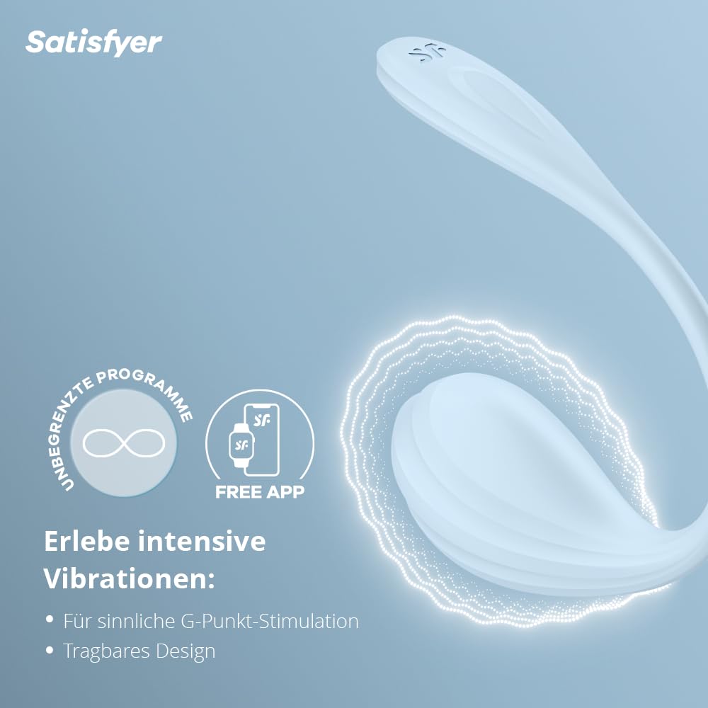 Satisfyer Smooth Petal Connect App | G-Punkt-Vibrator | Wiederaufladbar