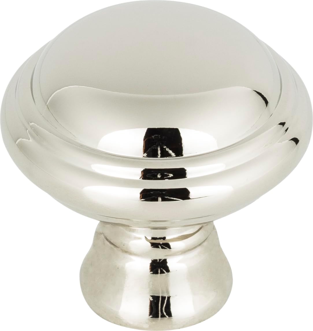 Top Knobs TK1020PN TK1020 Grace 1-1/4 Inch Mushroom Cabinet Knob from The Henderson Collection