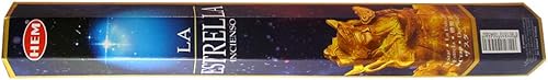 Miniatura 5 de The Star - Caja de seis tubos de 20 varillas - HEM Incense