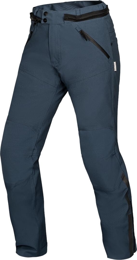 IXS Tourster-STX 1.0 wodoodporne motocyklowe spodnie tekstylne, niebieski, 5XL