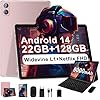 2025-NewestTablet-Android-14-Tablet-10-Pulgadas-22616GB-RAM128GB-ROMTF-2TB-8000mAh-8-Core-CPU-3D-Face-ID-Widevine-L1-WLAN-6-BT50-GPS-5MP8MP-Tablet-con-TecladoRaton-MetAlica-Oro