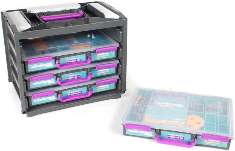 BirdBrain Technologies Hummingbird Robotics Starter Flock | Create unlimited robot designs, Teach coding and engineering with educational student lessons, Powered by micro:bit